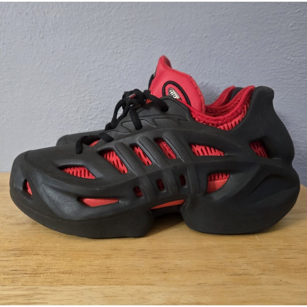 adidas Adifom Climacool Mens Size 6 Black Scarlet - Picture 3 of 6